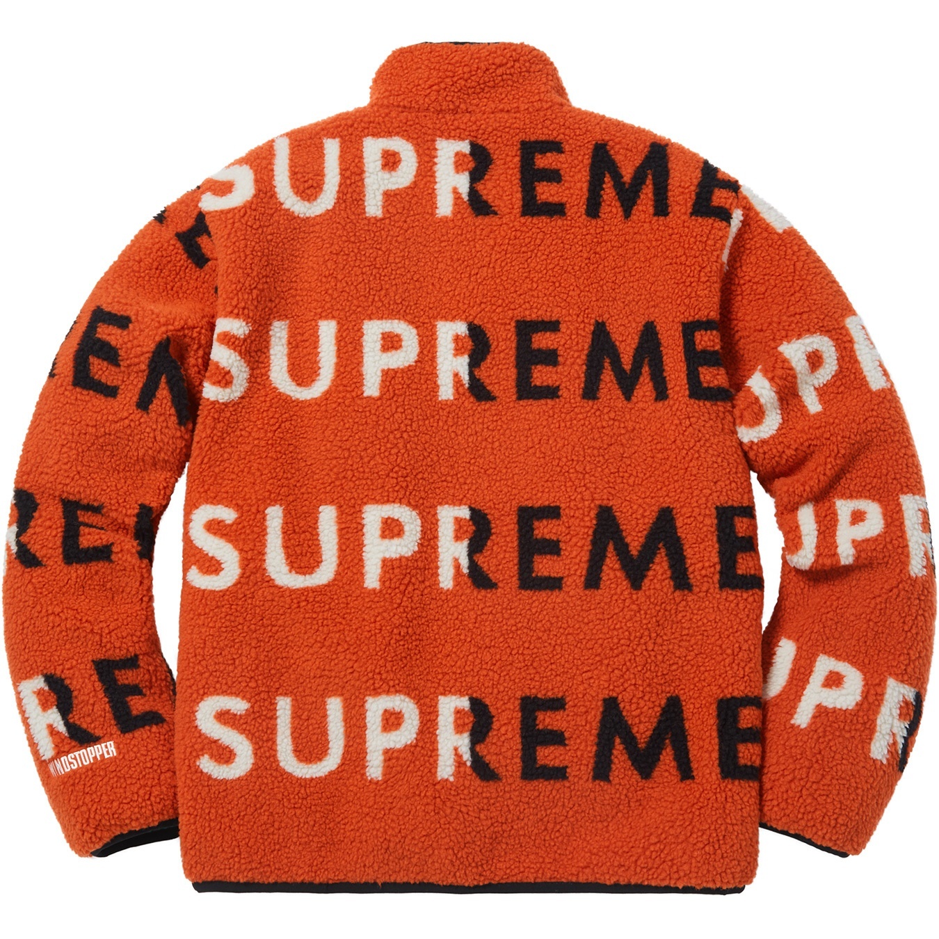 Reversible Logo Fleece Jacket view 5